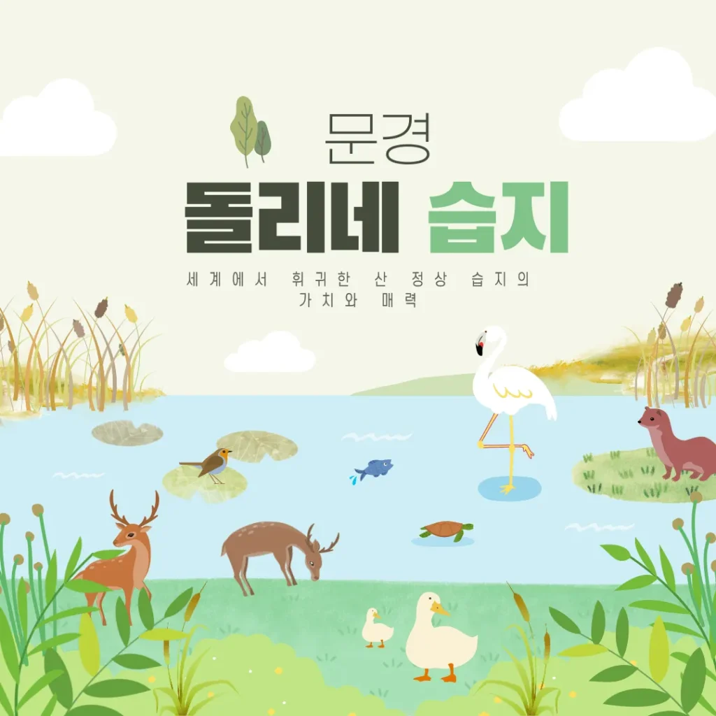 문경 ‘돌리네습지’ 세계에서 희귀한 산 정상 습지의 가치와 매력 문경 ‘돌리네습지’ 세계에서 희귀한 산 정상 습지의 가치와 매력