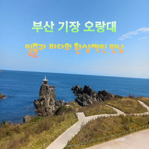 부산 기장 오랑대, 일출과 바다의 환상적인 만남 부산 기장 오랑대, 일출과 바다의 환상적인 만남